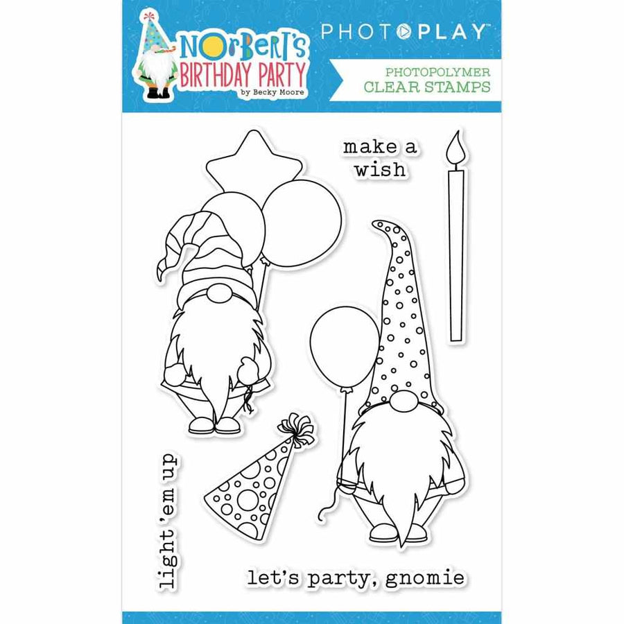 Norbert's Birthday Party Stamps - PhotoPlay