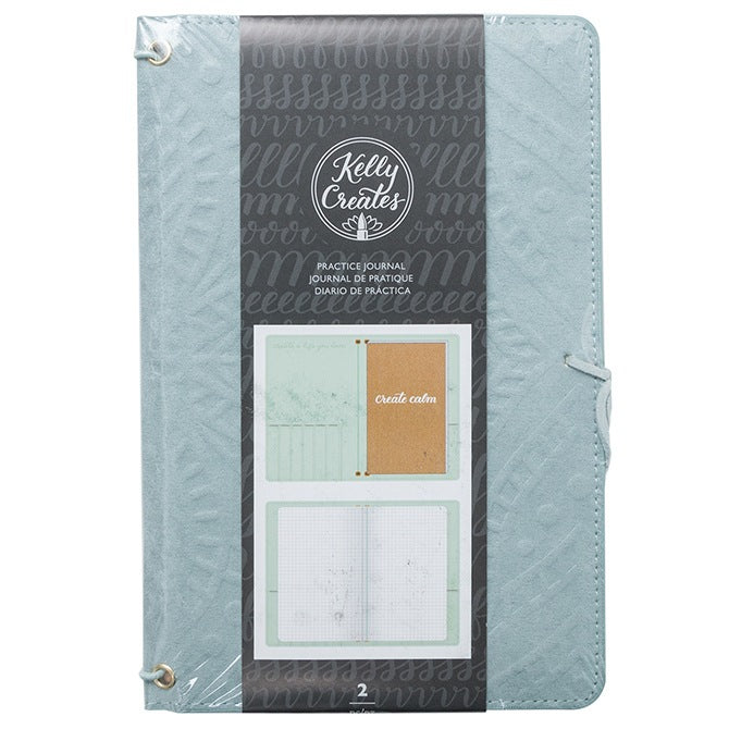 Kelly Creates Teal Practice Journal