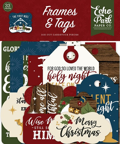 The First Noel Frames & Tags - Echo Park