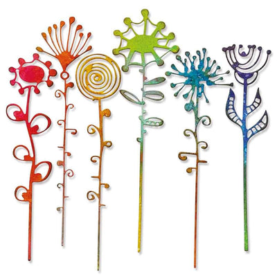 Artsy Stems Thinlits Die Set - Tim Holtz - Sizzix