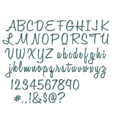 Script Alphanumeric Tim Holtz Font Set