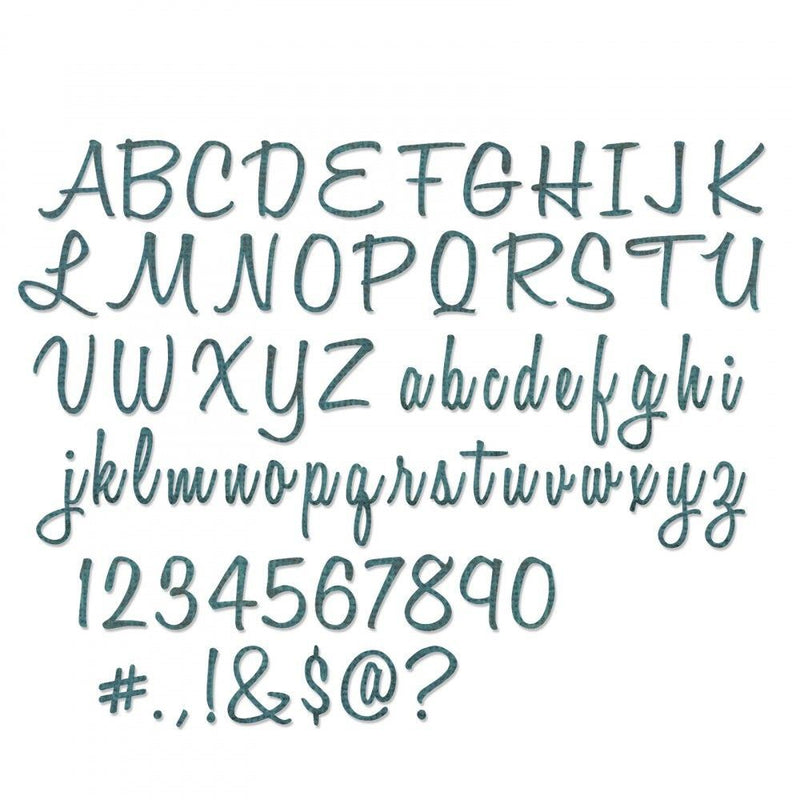 Script Alphanumeric Tim Holtz Font Set
