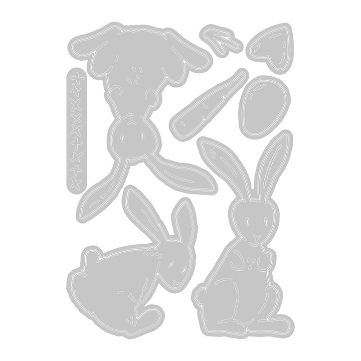 Bunny Stitch Thinlits Die Set - Tim Holtz - Sizzix
