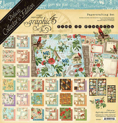 Time to Flourish Deluxe Collector's Edition - Graphic 45