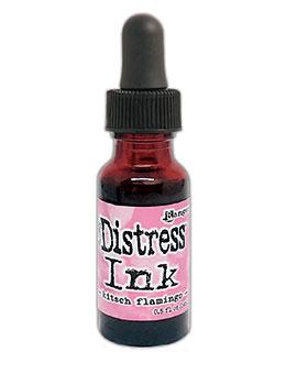 Kitsch Flamingo Distress Ink Pad Re-Inker, 0.5 oz - Tim Holtz - Ranger