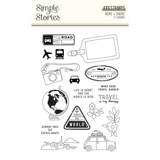 Stamps - Here+There Collection - Simple Stories