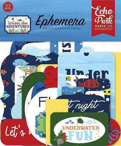 Under Sea Adventures Ephemera - Echo Park