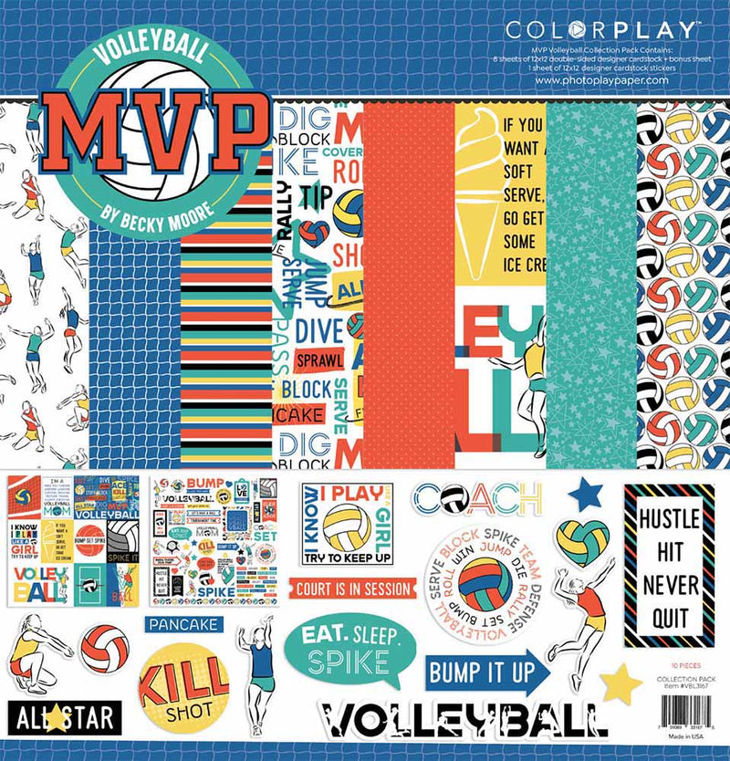 MVP Volleyball Collection Pack - PhotoPlay