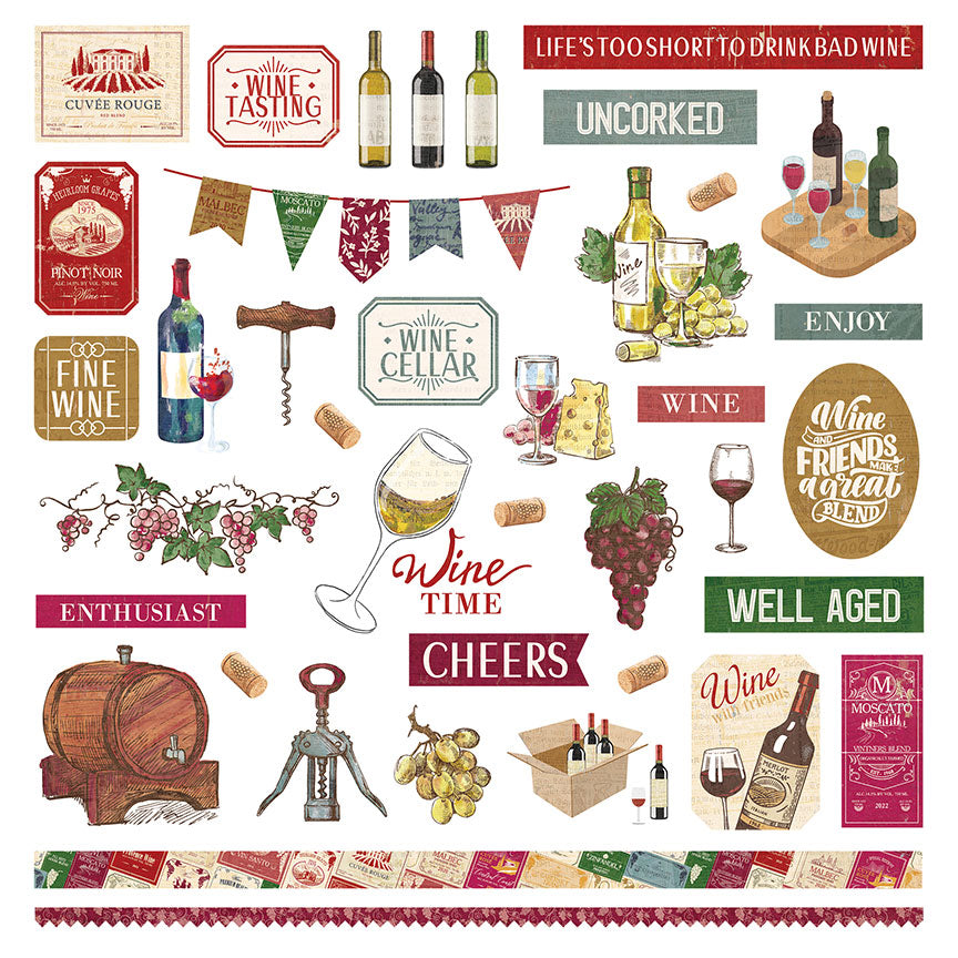 Vineyard - Element Sticker - Photo Play