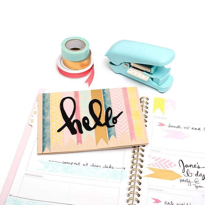 Create fun projects with the Washi Tape Chomper