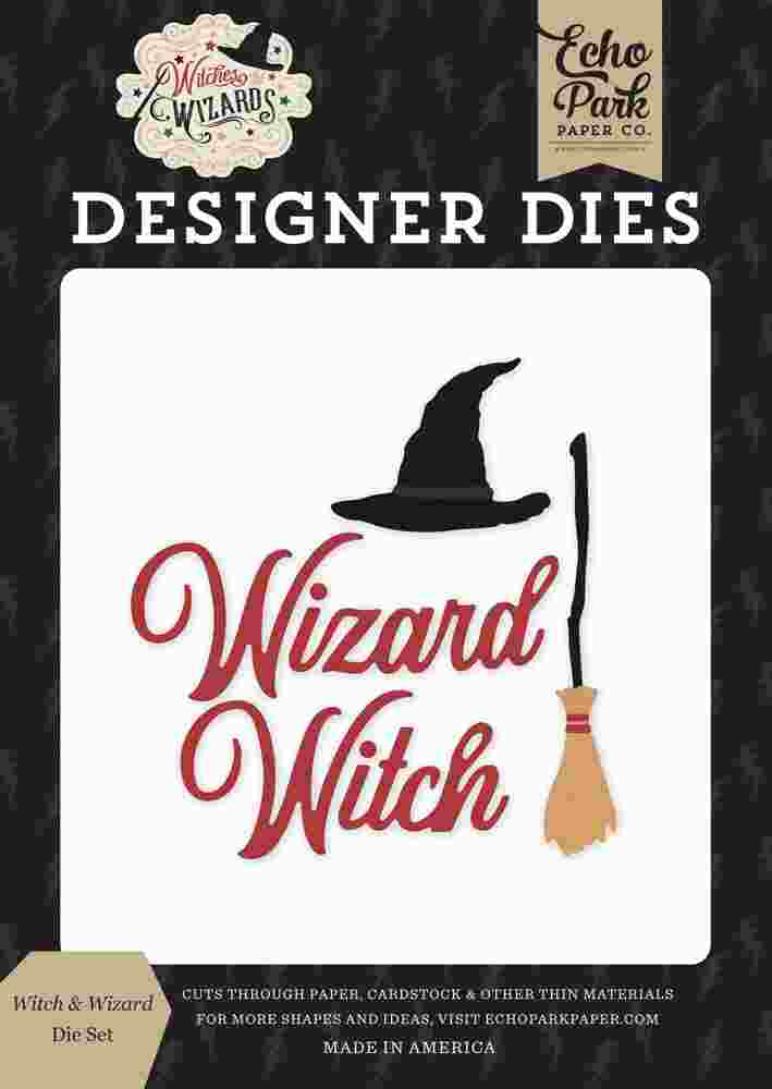 Witches & Wizards Die Set - Echo Park - Clearance