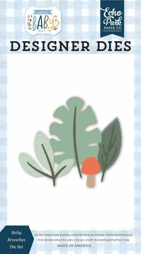 Baby Branches Dies - Welcome Baby Boy - Echo Park - Clearance