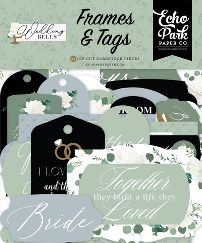 Wedding Bells Frames & Tags- Echo Park
