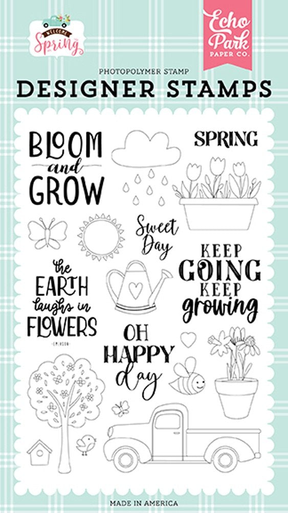 Sweet Day Stamps - Welcome Spring - Echo Park