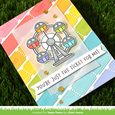 Raffle Tickets Dies-Lawn Fawn