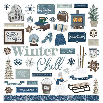 Winter Chalet Element Stickers - Michelle Coleman - PhotoPlay