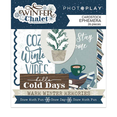 Winter Chalet Ephemera - Michelle Coleman - PhotoPlay
