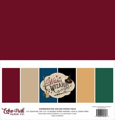 Witches & Wizards No. 2 Solids Kit - Echo Park*