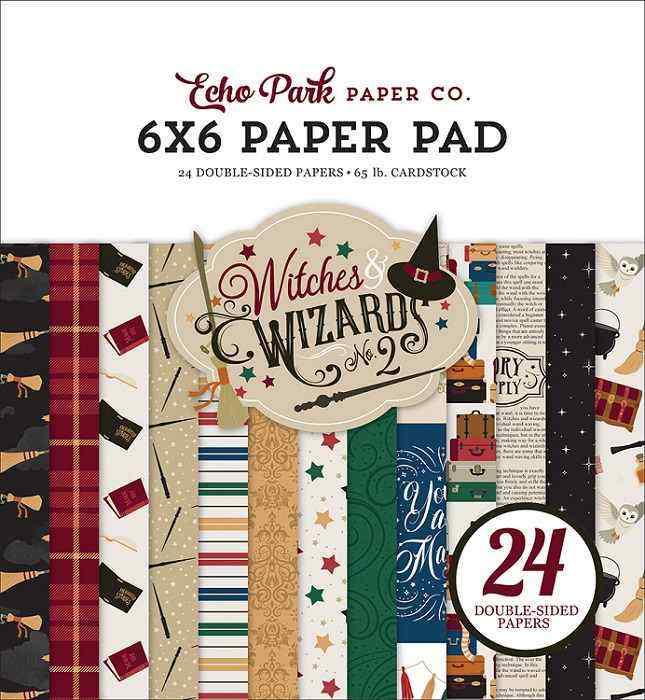 Witches & Wizards No. 2 6" x 6" Paper Pad - Echo Park*