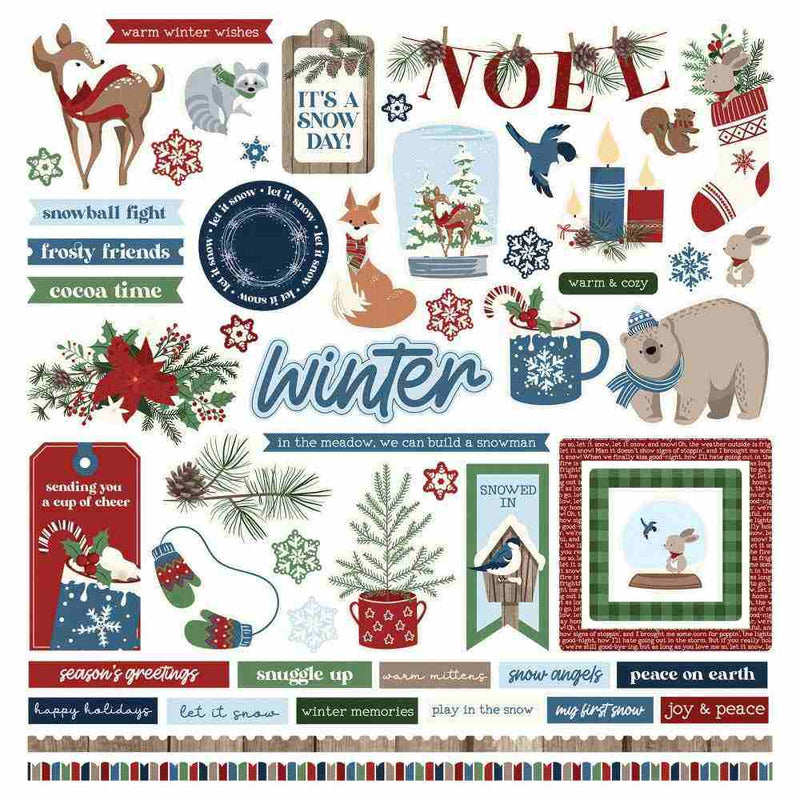 Winter Memories Element Stickers - PhotoPlay*