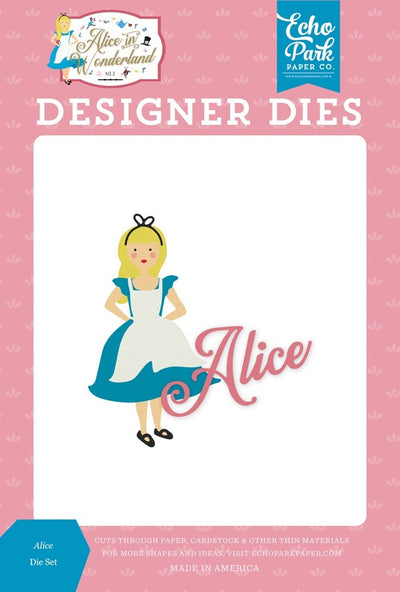 Alice Die Set - Alice in Wonderland no. 2 - Echo Park - Clearance