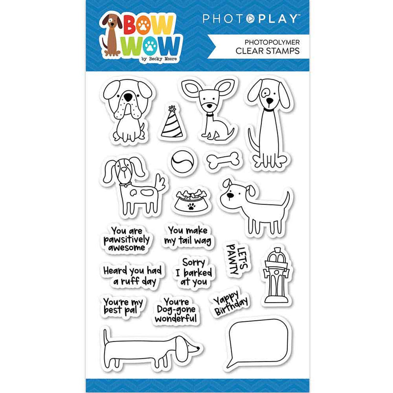 Bow Wow Stamp Set - Becky Moore - PhotoPlay