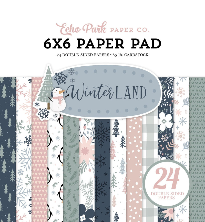 Winterland 6x6 Paper Pad- Echo Park