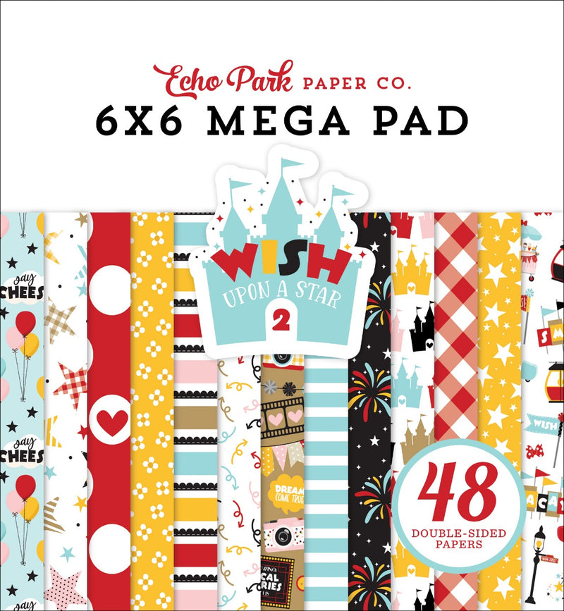 Mega Paper Pad, 6x6 - Wish Upon A Star 02 - Echo Park