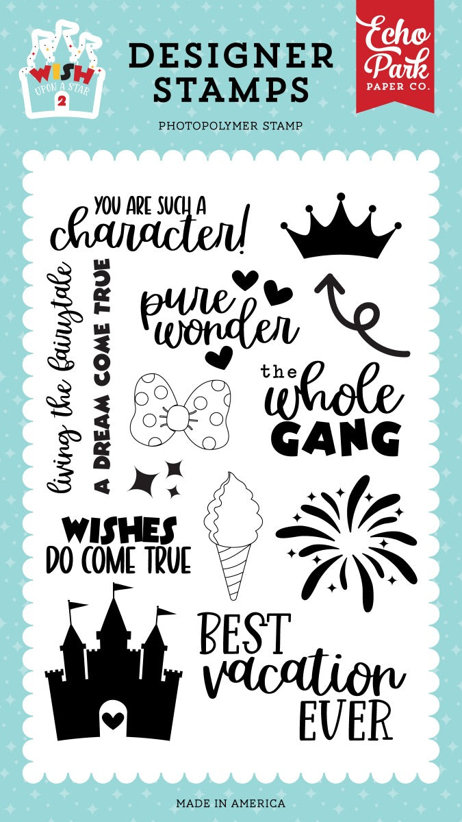 Pure Wonder Stamp Set - Wish Upon A Star 02 - Echo Park