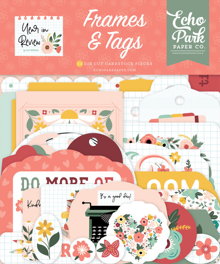 Year In Review Frames & Tags - Echo Park